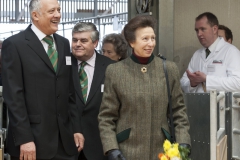 HRH The Princess Royal at the official opening of the new Hereford Livestock Market